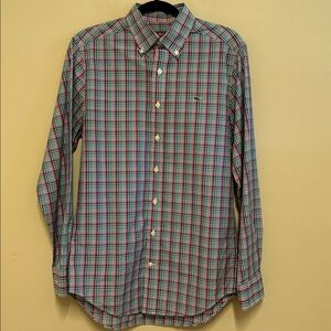 Vineyard Vines Slim Fit Plaid Whale Shirt